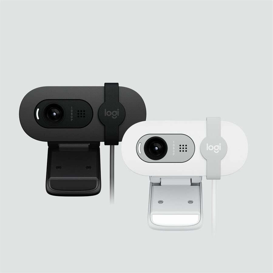 Logitech BRIO 100 Webcam - 2 Megapixel - 30 fps - Graphite - USB Type A Logitech BRIO 100 Webcam - 2 Megapixel - 30 fps - Graphite - USB Type A